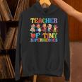 Teacher Of Tiny Superheroes Teach 100th Day Of School Unisex Hoodie, gift for family, gift for coworker