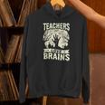 Teachers Love Brains Halloween Costume Boo Trick Teach Unisex Hoodie, gift for family, gift for coworker Teachers Love Brains Halloween Costume Boo Trick Teach Unisex Hoodie, gift for family, gift for coworker