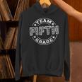 Team Fifth Grade Teacher Student Squad Team 5th Grade School Unisex Hoodie, gift for family, gift for coworker