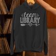 Team Library Tee Teacher Student Back To School Unisex Hoodie, gift for family, gift for coworker Team Library Tee Teacher Student Back To School Unisex Hoodie, gift for family, gift for coworker