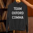 Team Oxford Comma English Majors And Teachers For Men Women Girls Kids Unisex Hoodie, English Teacher Hoodies, gift for family, gift for coworker