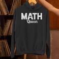 TeeArt Math Mathematics Queen Math Teacher Unisex Hoodie, gift for family, gift for coworker
