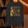 Thankful For My 4th Grade Turkey Thanksgiving Turkey Teacher Unisex Hoodie, 4th Grade Teacher Hoodies, gift for family, gift for coworker