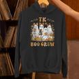 TK Boo Crew Preppy Halloween Floral Ghost TK Teacher Team TK Unisex Hoodie, gift for family, gift for coworker