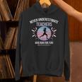 Never Underestimate Teachers Who Runs For Fun Unisex Hoodie, gift for family, gift for coworker Never Underestimate Teachers Who Runs For Fun Unisex Hoodie, gift for family, gift for coworker