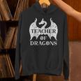 Vintage Teacher Of Dragons Quotes Teacher Student Unisex Hoodie, gift for family, gift for coworker