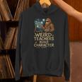 Weird Teachers Build Character Van Bigfoot Art Unisex Hoodie, gift for family, gift for coworker