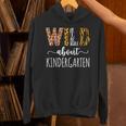 Wild About Kindergarten Teacher Leopard Print Unisex Hoodie, gift for family, gift for coworker Wild About Kindergarten Teacher Leopard Print Unisex Hoodie, gift for family, gift for coworker