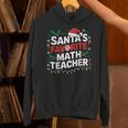 Xmas Lighting Santa's Favorite Math Teacher Christmas Unisex Hoodie, gift for family, gift for coworker Xmas Lighting Santa's Favorite Math Teacher Christmas Unisex Hoodie, gift for family, gift for coworker