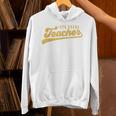 4th Grade Teacher Cute Vintage Graphic Fourth Grade Teacher Unisex Hoodie, 4th Grade Teacher Hoodies, gift for family, gift for coworker