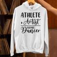 Athlete Plus Artist Equals Dancer Ballerina Teacher Student For Men Women Kids Unisex Hoodie, gift for family, gift for coworker Athlete Plus Artist Equals Dancer Ballerina Teacher Student For Men Women Kids Unisex Hoodie, gift for family, gift for coworker