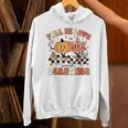 Fall In Love With Learning Teacher Retro Thanksgiving Unisex Hoodie, gift for family, gift for coworker Fall In Love With Learning Teacher Retro Thanksgiving Unisex Hoodie, gift for family, gift for coworker