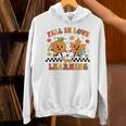 Fall In Love With Learning Teacher Student Autumn Pumpkin Unisex Hoodie, gift for family, gift for coworker Fall In Love With Learning Teacher Student Autumn Pumpkin Unisex Hoodie, gift for family, gift for coworker