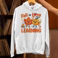 Fall In Love With Learning Thanksgiving Teacher Student Kids Unisex Hoodie, gift for family, gift for coworker Fall In Love With Learning Thanksgiving Teacher Student Kids Unisex Hoodie, gift for family, gift for coworker