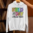 Field Day Yellow Team For Teacher Kids Field Day Games Unisex Hoodie, gift for family, gift for coworker