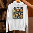 Growth Not Perfection Abstract Florals SPED Teacher Unisex Hoodie, gift for family, gift for coworker