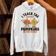 Halloween Teacher I Teach The Cutest Pumpkins In The Patch Unisex Hoodie, gift for family, gift for coworker Halloween Teacher I Teach The Cutest Pumpkins In The Patch Unisex Hoodie, gift for family, gift for coworker