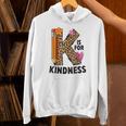 K Is For Kindness Unity Day Teacher Kids Unisex Hoodie, gift for family, gift for coworker K Is For Kindness Unity Day Teacher Kids Unisex Hoodie, gift for family, gift for coworker