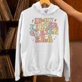 In My Kindergarten Era Retro Back To School Teacher Student Unisex Hoodie, gift for family, gift for coworker