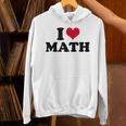 I Love Math Teacher Unisex Hoodie, gift for family, gift for coworker I Love Math Teacher Unisex Hoodie, gift for family, gift for coworker