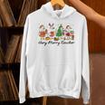 Very Merry Teacher Christmas Goose Silly Holiday Party Unisex Hoodie, gift for family, gift for coworker Very Merry Teacher Christmas Goose Silly Holiday Party Unisex Hoodie, gift for family, gift for coworker