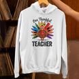 One Thankful Teacher Thanksgiving TurkeyCute Pencil Unisex Hoodie, gift for family, gift for coworker One Thankful Teacher Thanksgiving TurkeyCute Pencil Unisex Hoodie, gift for family, gift for coworker