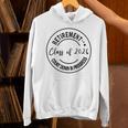 Retirement Class Of 2026 Count Down Progress Retired Teacher Unisex Hoodie, gift for family, gift for coworker