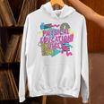 Retro Physical Education Vibes Gym Teacher Phys Ed Teacher Unisex Hoodie, gift for family, gift for coworker Retro Physical Education Vibes Gym Teacher Phys Ed Teacher Unisex Hoodie, gift for family, gift for coworker