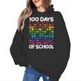 100 Days Of School Heart Love Teacher Or Student 100th Day Women's Hoodie, trending gift 100 Days Of School Heart Love Teacher Or Student 100th Day Women's Hoodie, trending gift