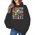 Alphabet Hi Back To School ABC Pre K Kindergarten Teacher Women's Hoodie, trending gift