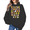 Alphabet Turkey Thanksgiving Costume Preschool Teacher Men Women Women's Hoodie, trending gift Alphabet Turkey Thanksgiving Costume Preschool Teacher Men Women Women's Hoodie, trending gift