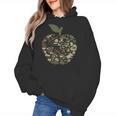 Apple Hearts Teacher Camouflage Clothing School Camo Apple For Men Women Girls Kids Women's Hoodie, trending gift Apple Hearts Teacher Camouflage Clothing School Camo Apple For Men Women Girls Kids Women's Hoodie, trending gift