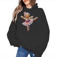 Ballet Dancer Gingerbread Christmas Dance Teacher Girl Women Women's Hoodie, trending gift Ballet Dancer Gingerbread Christmas Dance Teacher Girl Women Women's Hoodie, trending gift