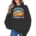 I Like Big Book Cant Lie Nerd School Librarian Teacher For Men Women Kids Women's Hoodie, trending gift