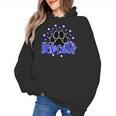 Blue Bobcats School Spirit Coquette Bow Mascot Teacher Women's Hoodie, trending gift Blue Bobcats School Spirit Coquette Bow Mascot Teacher Women's Hoodie, trending gift