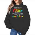 Some Call It Chaos We Call It Kindergarten Teacher Women's Hoodie, trending gift Some Call It Chaos We Call It Kindergarten Teacher Women's Hoodie, trending gift