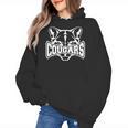 Cougars Teacher Student School Sports Fan Team Spirit Women's Hoodie, trending gift
