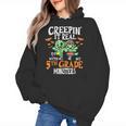 Creepin It Real Monster School 5th Grade Teacher Halloween Women's Hoodie, trending gift Creepin It Real Monster School 5th Grade Teacher Halloween Women's Hoodie, trending gift