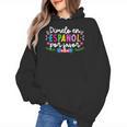 Dimelo En EspañOl Maestra De EspañOl Spanish Teacher Women's Hoodie, trending gift