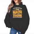 I Don't Need A Costume I'm A Math Teacher Halloween Women's Hoodie, trending gift