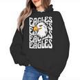 Eagles School Sports Fan Team Spirit Teacher Parent Student Women's Hoodie, trending gift Eagles School Sports Fan Team Spirit Teacher Parent Student Women's Hoodie, trending gift