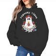 Espooky Vibes Maestra Halloween Spanish Mexican Teacher Women's Hoodie, trending gift