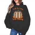 Fall In Love With Reading Pumpkin Autumn Librarians Teacher Women's Hoodie, trending gift Fall In Love With Reading Pumpkin Autumn Librarians Teacher Women's Hoodie, trending gift