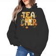 Fall Teacher Pumpkin Coquette Bow Autumn Classroom Women's Hoodie, trending gift Fall Teacher Pumpkin Coquette Bow Autumn Classroom Women's Hoodie, trending gift