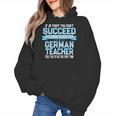 Fun German Teacher Appreciation Language Class Saying Women's Hoodie, German Teacher Gifts, trending gift