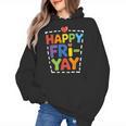 Happy Fri-Yay Teacher Life Weekend Pun Happy Friday Women's Hoodie, trending gift Happy Fri-Yay Teacher Life Weekend Pun Happy Friday Women's Hoodie, trending gift