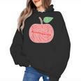 Kindergarten Apple Word Art For Teachers & Students Women's Hoodie, trending gift Kindergarten Apple Word Art For Teachers & Students Women's Hoodie, trending gift