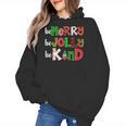 Be Merry Be Jolly Be Kind Merry Christmas Teacher Xmas Pjs Women's Hoodie, trending gift Be Merry Be Jolly Be Kind Merry Christmas Teacher Xmas Pjs Women's Hoodie, trending gift
