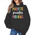 Multilingual Hispanic Heritage Spanish Teacher Maestra Women's Hoodie, trending gift Multilingual Hispanic Heritage Spanish Teacher Maestra Women's Hoodie, trending gift