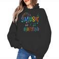 Music Is For Everyone Love For Music Teachers Women's Hoodie, trending gift Music Is For Everyone Love For Music Teachers Women's Hoodie, trending gift